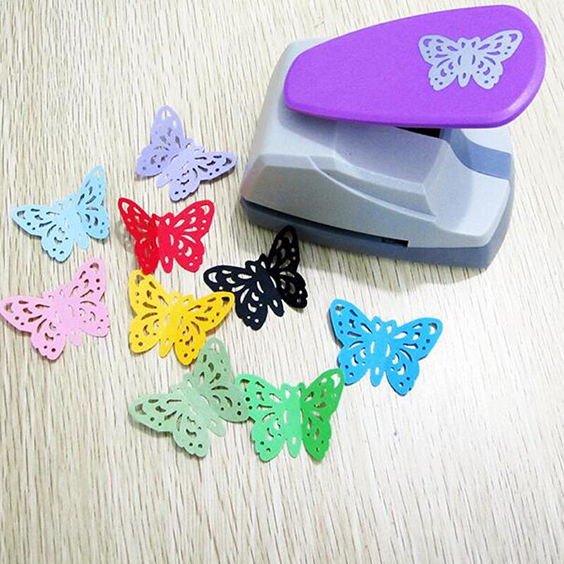 Puncher Scrapbooking Butterfly Hole Punch Paper Cutter Scrapbook Embossing Machine Decorative Craft Perforator