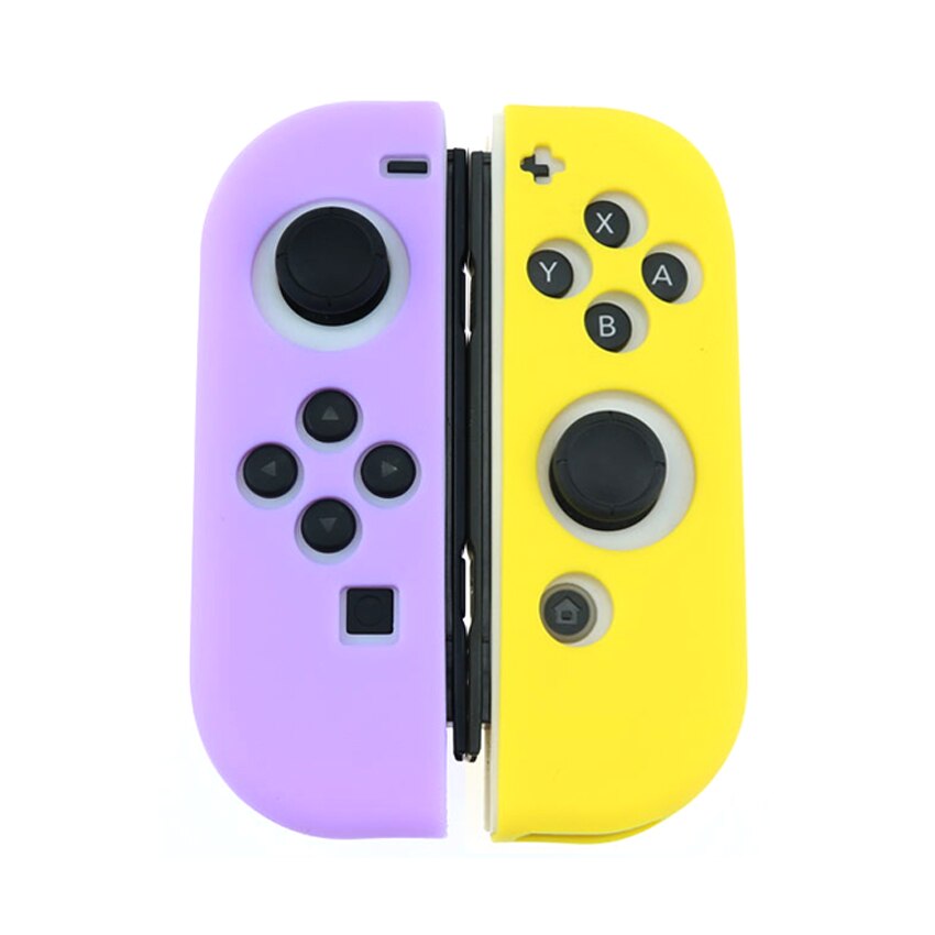 JCD Silicone Anti-Slip Skin Case For Switch NS JoyCon Rubber Soft Protective Shell Cover For Nintend Switch Joy-Con Controller: KE