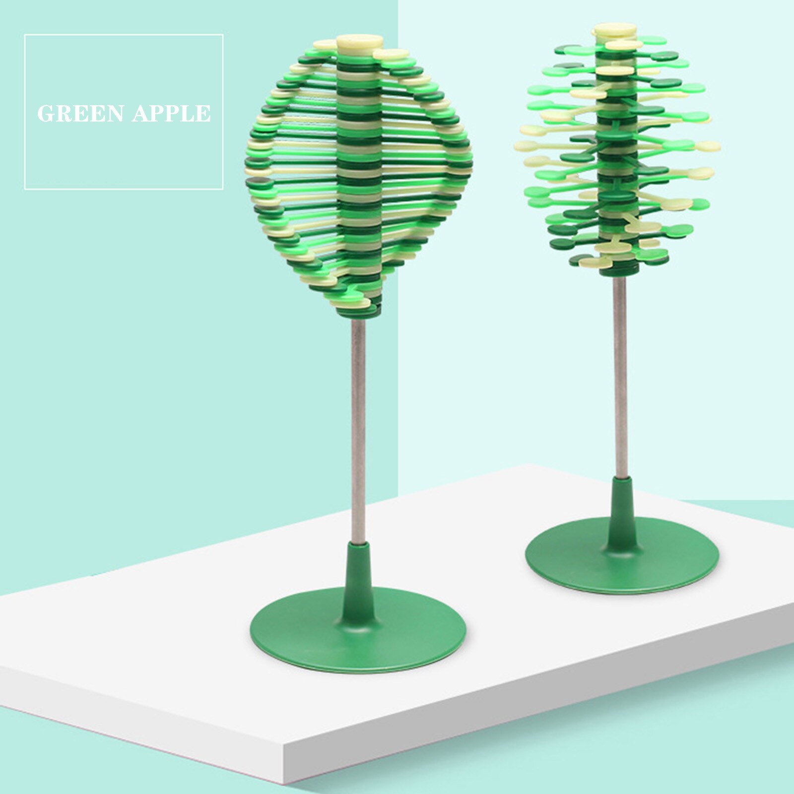 Decompressie Magic Roterende Spin Toy Stress Relief Speelgoed Puzzel Bureau Fun Decompressie Speelgoed Antistress Fidget Relief Speelgoed: green