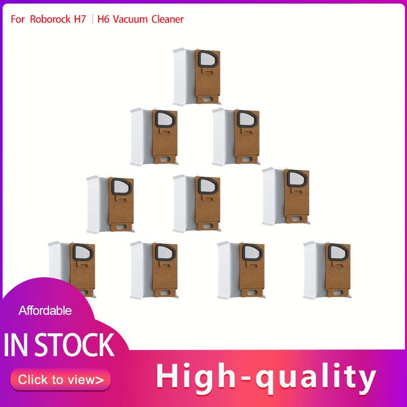 Voor Xiaomi Roborock H7 Stofzuiger Accessoires Professionele Stof Stofzak Roborock H6 Stofzuiger Vervangende Onderdelen