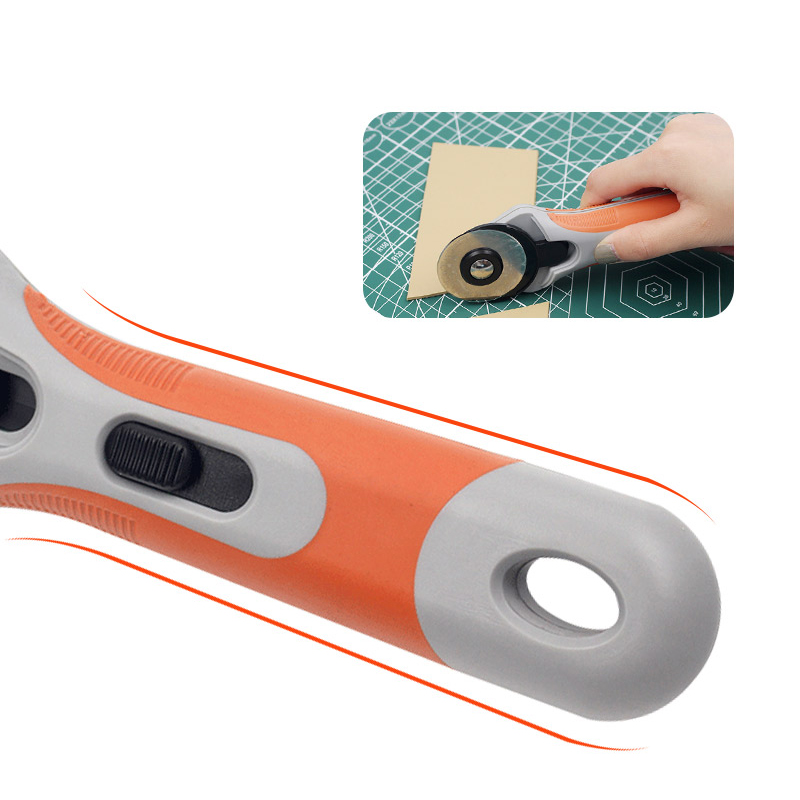 Rad Messer rotierend Cutter Mit 45mm kreisförmig schneiden Klinge Zubehör für DIY Leder Papier Stoff Schneiden Werkzeug Schneider Liefert