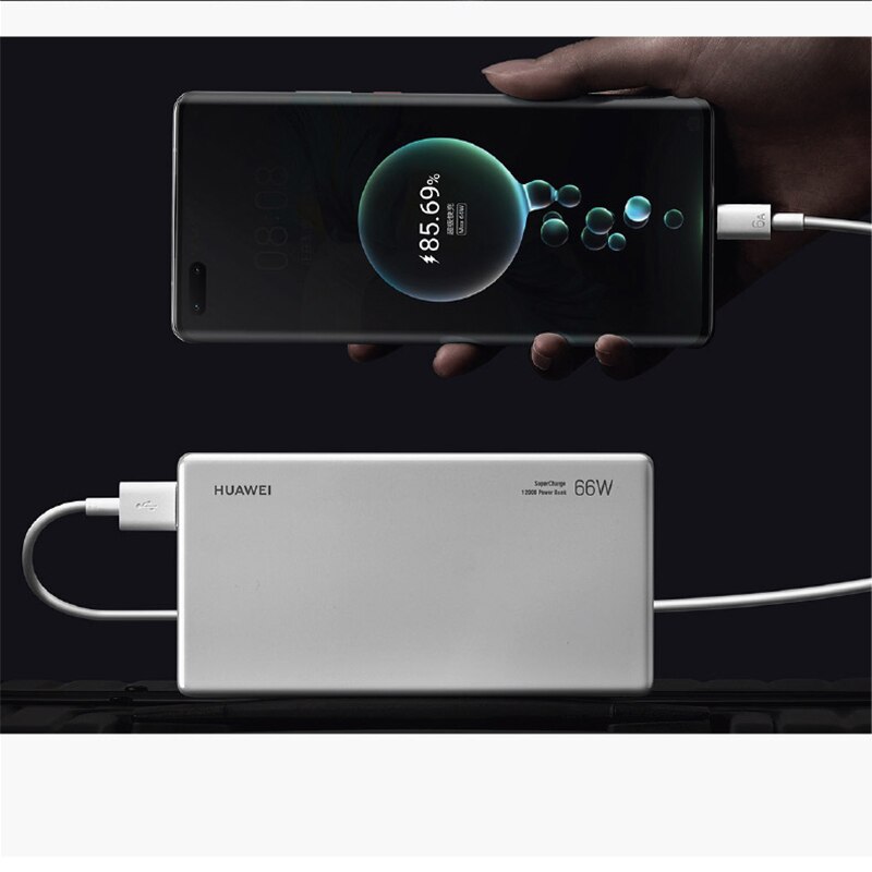 66W 6A USB Type-C Super Fast Charging Data Cable For Huawei Mate 40 Pro 30 20 P40 P30 Lite P20 Honor V40 V30 30S 30i 9X 8X QC3.0