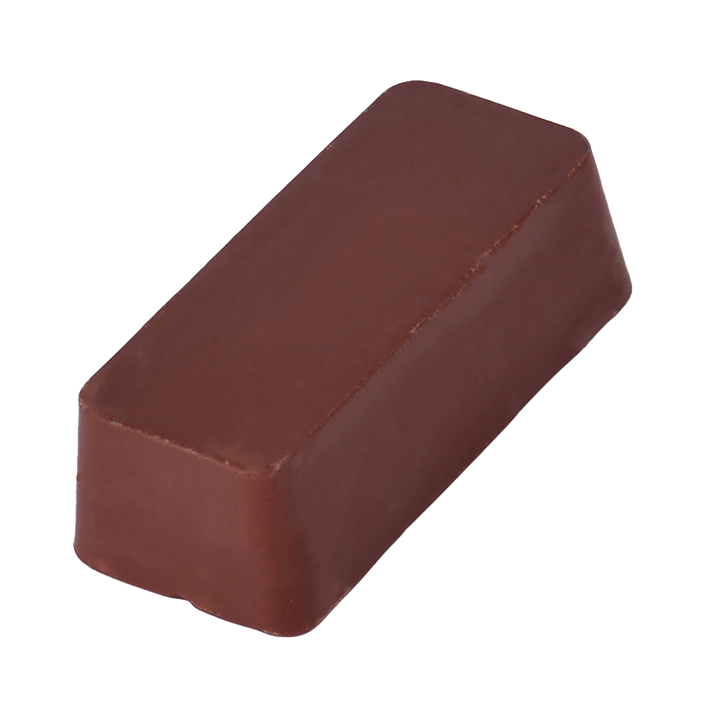 1 stk. poleringsvoks til rustfrit stål, fast poleringspasta, dekontaminering, reparation af ridser og fjernelse af slibende blokke: Guld