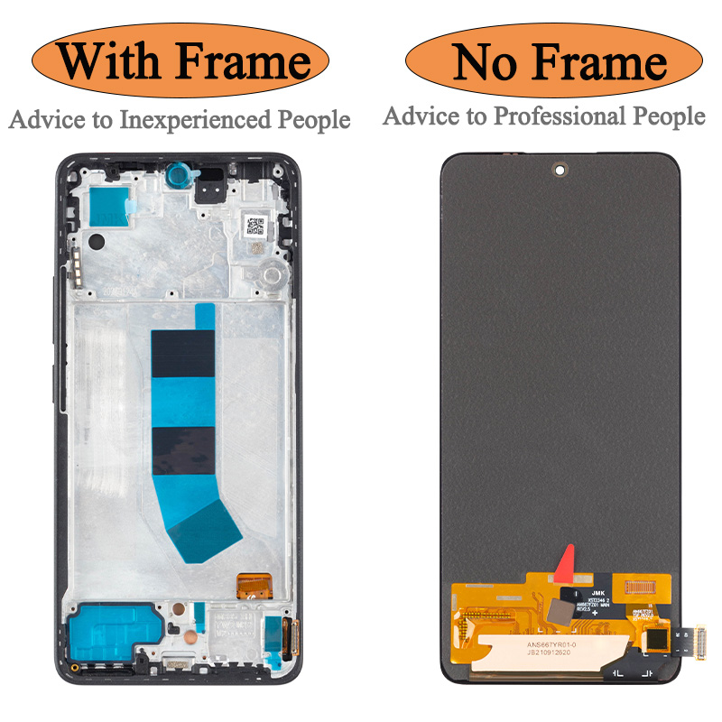 23124RA7EO 6,67 "LCD probado para Xiaomi Redmi Note 13 4G pantalla 3D MONTAJE DE digitalizador con pantalla táctil para Redmi Note 13 4G marco LCD