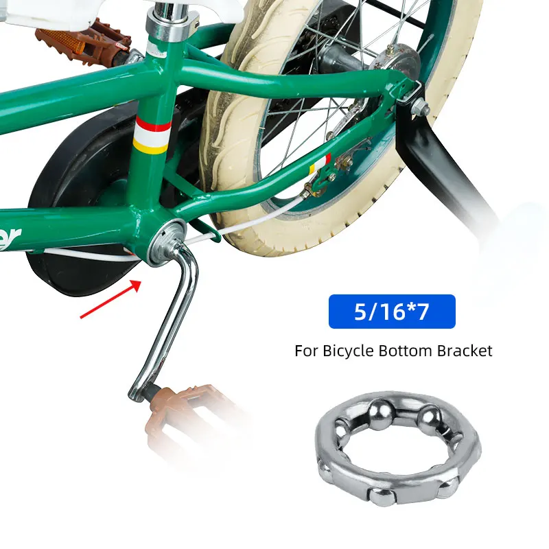 4 Stuks Fiets Kogellager Retainer Voor Trapas Crank Headset Vork Hub 1/4 1/8 3/8 3/16 5/16 5/32-Inch 5 Mm 6 Mm