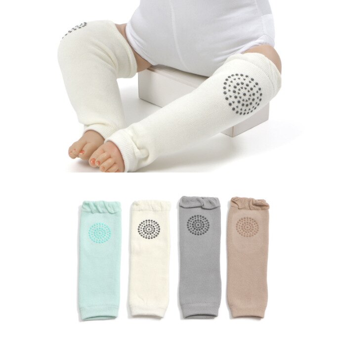 1 paar Weiche Baumwolle Baby Bein Wärmer Jungen Anti-Slip Kind Knie Pad Warme Handtuch Baby Mädchen Sock Infant sicherheit Krabbeln Elbow Protector