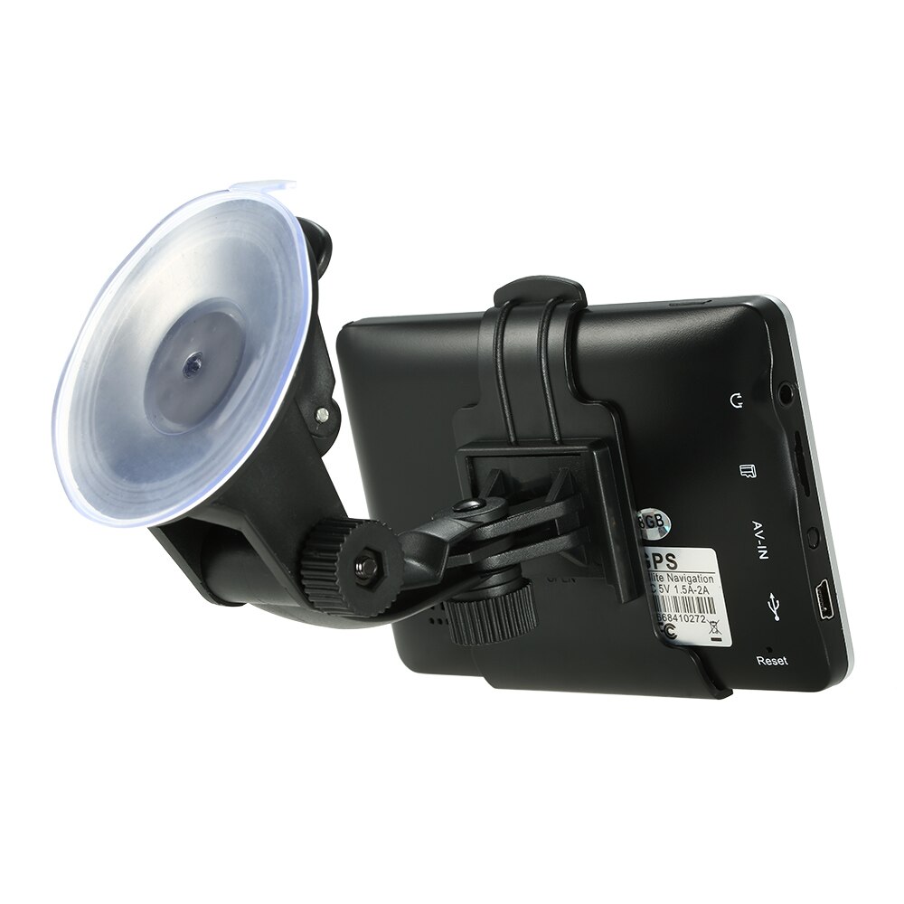 KKmoon-navegador GPS portátil para coche, reproductor de vídeo FM de 4,3 pulgadas, 128M, 8GB, con mapa, pantalla táctil HD