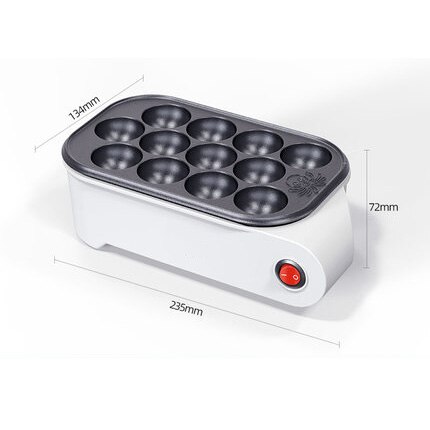 DMWD ośmiornica piłka producent elektryczna maszyna Taiyaki kiełbasa hot-dog jajka omlet grill japońnarty ryba kształt piec robić pieczenia blacha robić pieczenia ue: Takoyaki