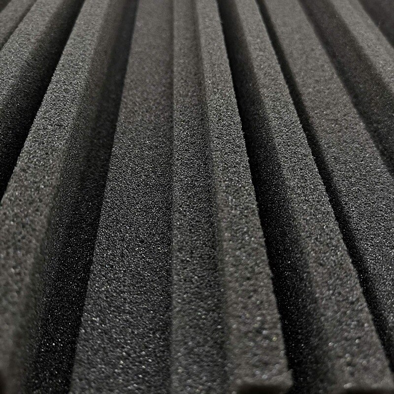 6 Pcs Akustische Studio Absorption Schaum Panel Breitband Sound Absorber Periodische Nut Struktur