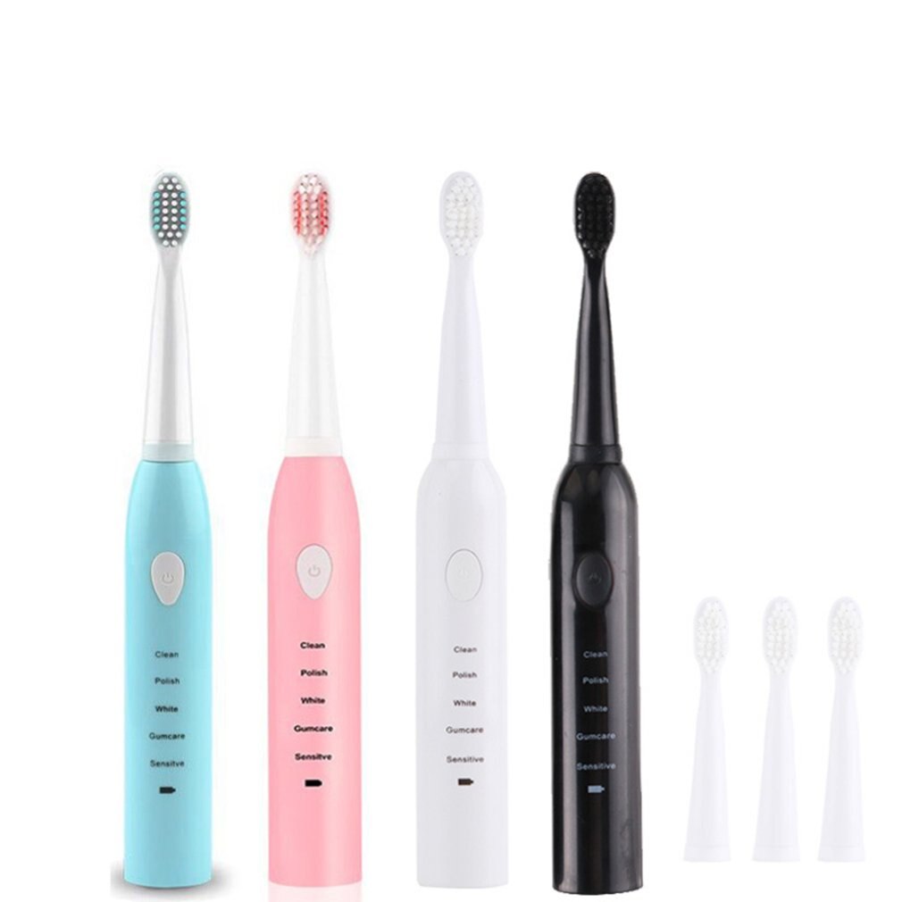 Electric Toothbrush Rechargeable Toothbrush Sonic Shock Automatic Soft Toothbrush Waterproof Usb Charging