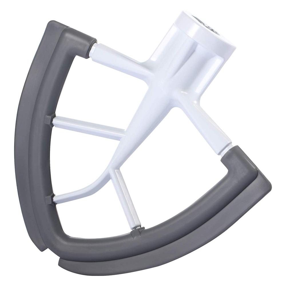 Flex edge visp passar för kitchenaid tilt-head stand mixer 4.5 & 5qt k45ss mixer vispblad blad köksredskap leveranser: Fullpackad