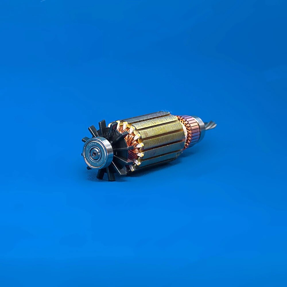 1pc Power Feed Armature Assembly ALSGS AL-310S ALB-310 AL-410 Table Feeder Accessories Speed Motor Rotor Milling Machine Parts