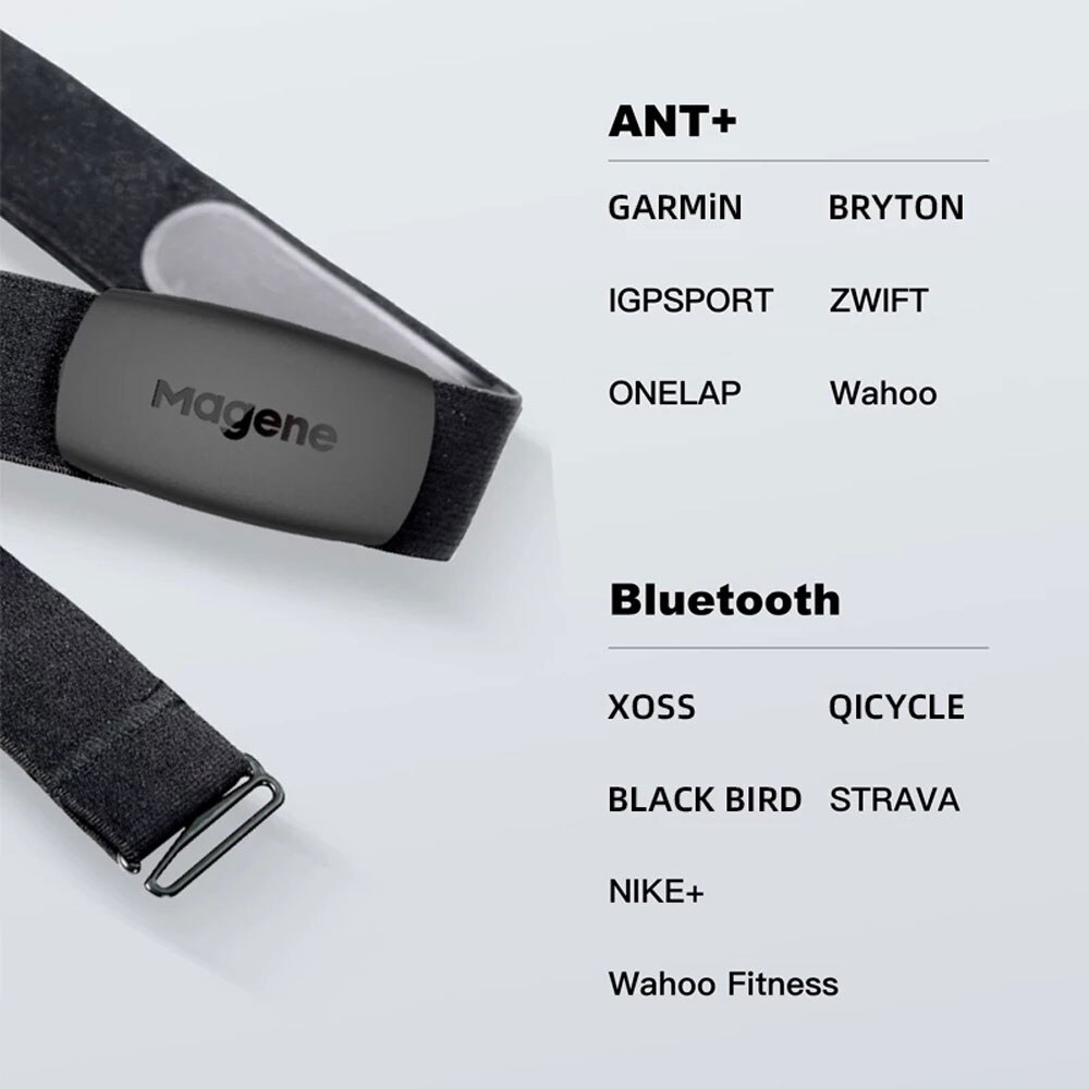 Magene Heart Rate Monitor H64 S3+ ANT+ Bluetooth Bicycle Dual Mode Speed Cadence Sensor Bicycle Computer For GARMIN Bryton XOSS