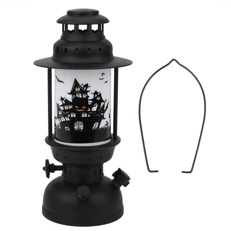 Halloween Lantern Hand Held Pendant Halloween Party Decoration Flame Light: A Style