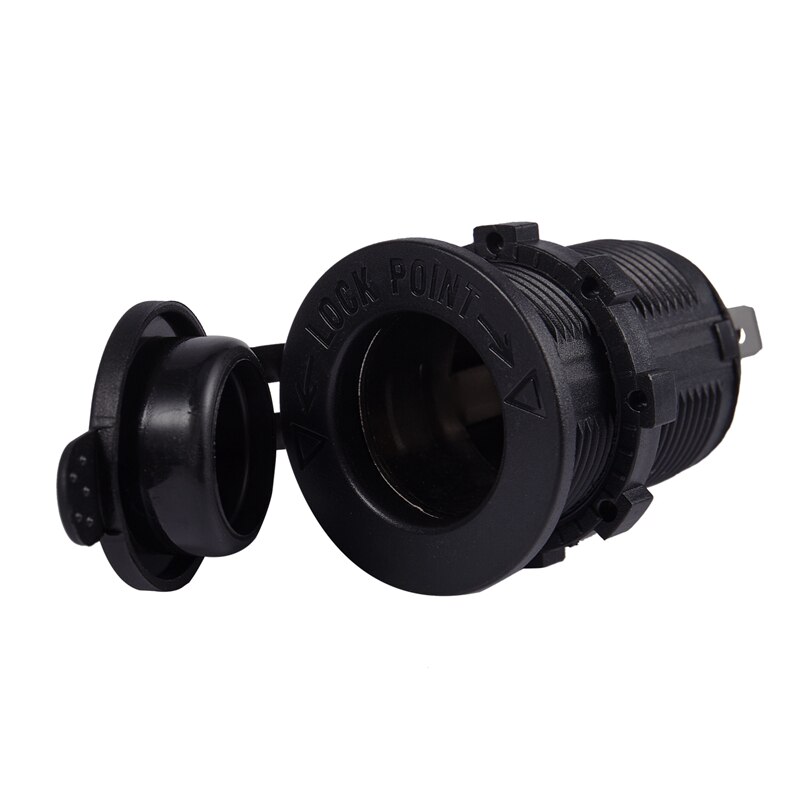 12V/24V Car Boat 2.4A USB Charger Port Socket With Switch