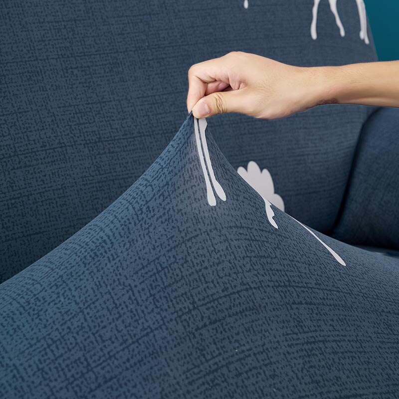 Hertenprint stretch bankhoezen, hoekbankhoes, elastische bankhoes voor woonkamer, bankhoes, eenpersoons/twee/drie/vierzits 42