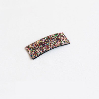 Baby Parent-child Headwear 3 Colors 2 Sizes Square Hair Clips Girls Glitter Sweet Hair Pins Barrettes Kid Hair Accessory: 3-S