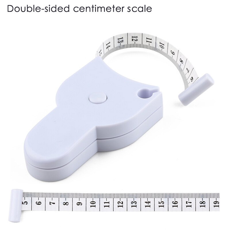 Målebånd krop målebånd sy meter lineal byggeværktøj måleinstrument fod meter skræddersyet fod centimeter tape: Dobbeltsidet