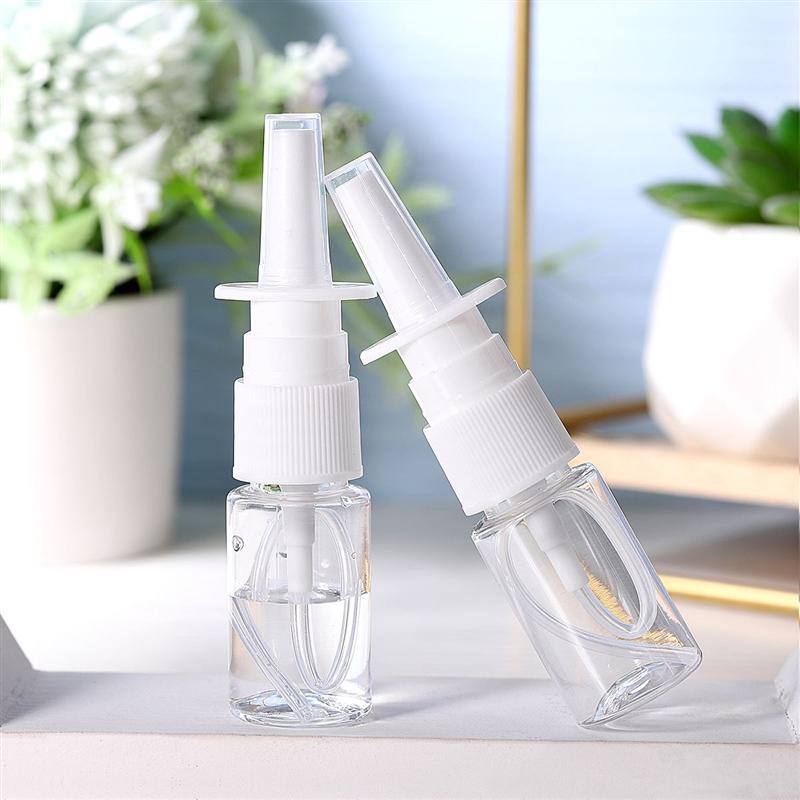 5 Pcs Nasal Sprayer Bottles Refillable Fine Mist Bottles Spray Bottles for Bar