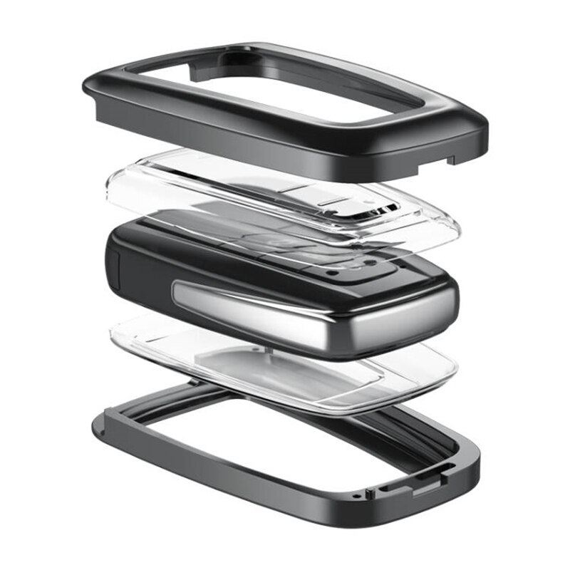 TPU Car Key Case Full Cover Shell For TOYOTA RAV4 Alphard FJ CRUISER Car Keychain