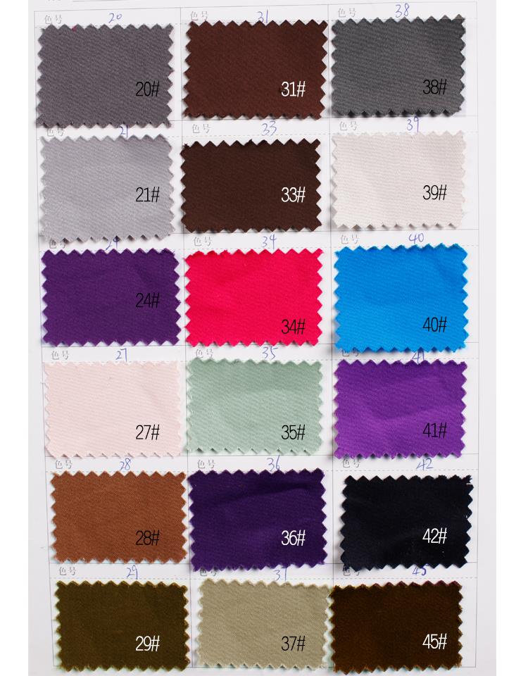LEO&LIN Density Satin Pure Color Micro Spring Clothing Patchwork Cotton Fabric Tissus 50cm