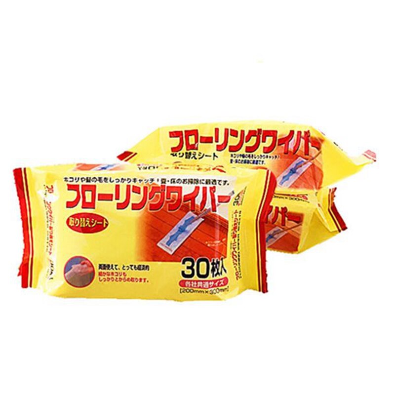 Disposable Microfibre Electrostatic Floor Cloths for Flat Swivel Mop Multi Fitting Cleaning Wipes Dust Removal Mop Pape: Default Title