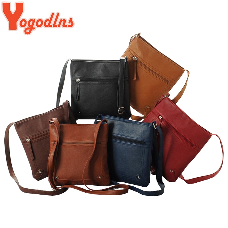 Yogodlns Designers Women Messenger Bags Females Bucket Bag Leather Crossbody Shoulder Bag Handbag Satchel