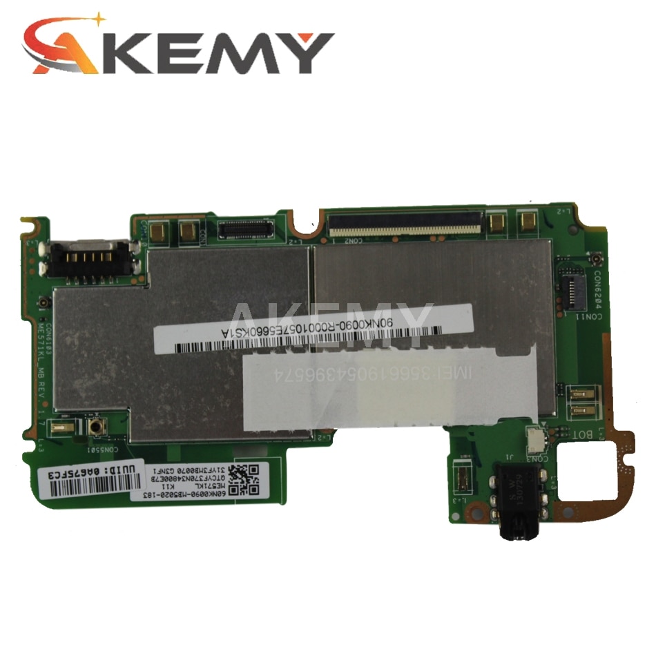 Placa base lógica para Asus Google Nexus 7 ME571KL MB 32GB K008 K009 versión
