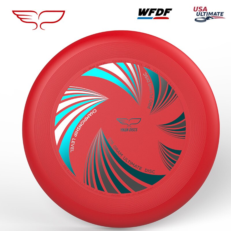 Yikun ultimate flying plate sertifisert av wfdf for ultimate disc konkurranse sport mange farger 175g- wave