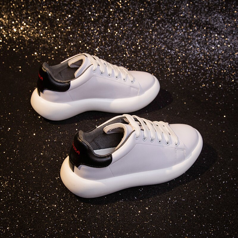 Tenis feminino kvinner tennissko zapatos tenis mujer hvite sneakers tenis blancos dame utendørs jogging sportssko 7