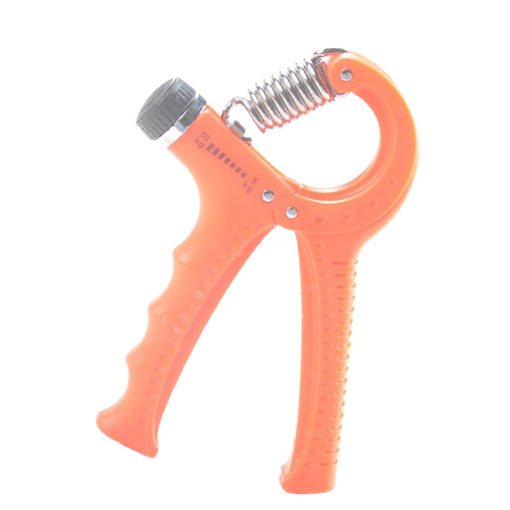Blue Orange Heavy Gym Fitness Adjustable Hand Grip Exerciser 5-50Kg Forearm Strengthener Gripper