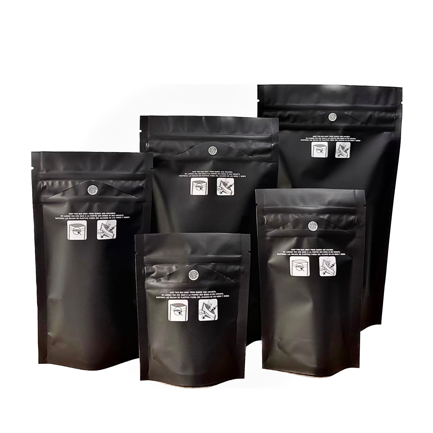 10 paquetes de bolsas de almacenamiento y curado con cerradura y sellado, bolsas de cultivo termosellables, bolsas de cultivo de pie resistentes a los niños a prueba de olores