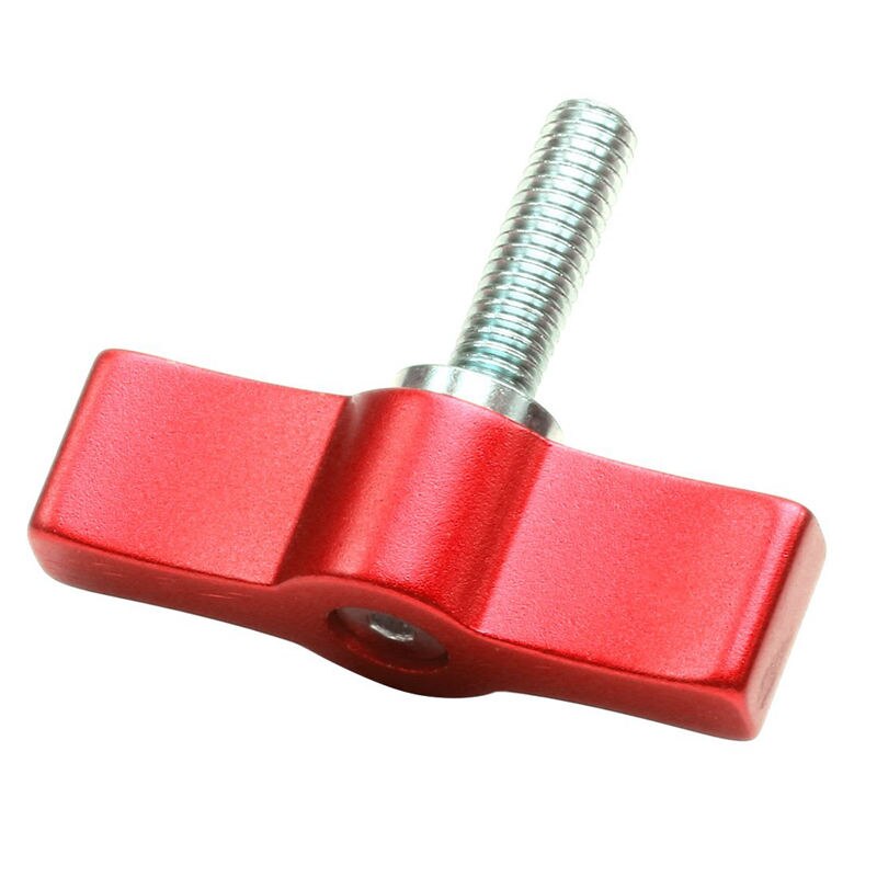 M5 Hand Tighten Screw Aluminum Alloy Handle Adjustable Screws Dslr Camera Photography Accessories( Red)