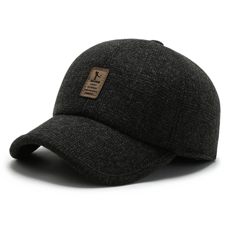 Männer Im Freien Ohr Schutz Baseball Cap Für Herbst Und Winter: BK