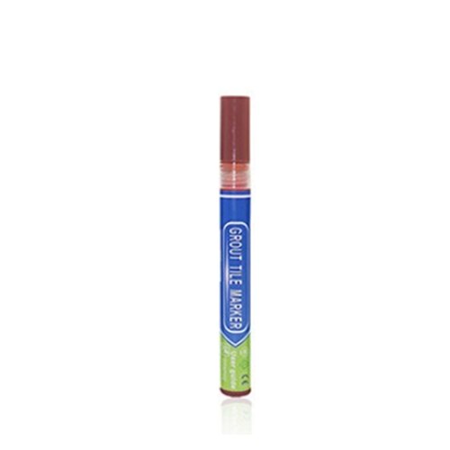 Color Waterproof Tile Gap Repair Pen White Tile Refill Grout Pen Mouldproof Filling Agents Wall Porcelain Bathroom Paint Cleaner: Brown