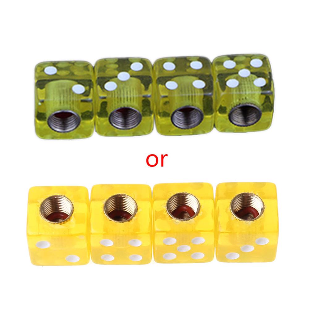 Cubierta de vástago de válvula de aire, tapa antipolvo para coche, camión, rueda, 4 Uds.