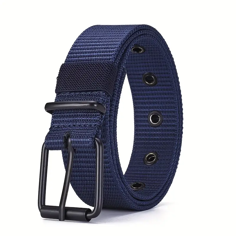 Cinturón de nailon súper duradero para hombre con hebilla de liberación rápida, adecuado para ropa de trabajo diaria, versátil tanto para hombres como para mujeres