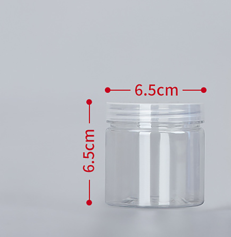 Transparenter versiegelter Tank Lebensmittel versiegeltes Glas mit Deckel Kunststoff kreisförmige Aufbewahrung eimer Dosen Nussglas Sonstiges Getreide tank