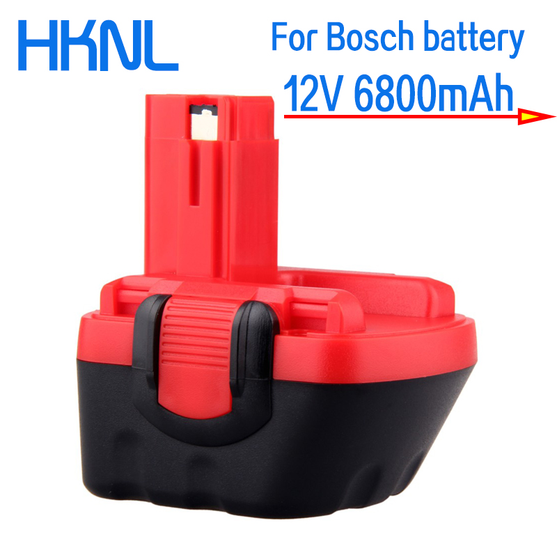 12 V 6800mAh Ni-Mh Batterij voor Bosch 12 V Boor GSR 12 VE-2, GSB 12 VE-2, PSB 12 VE-2, BAT043 BAT045 BTA120 26073 35430