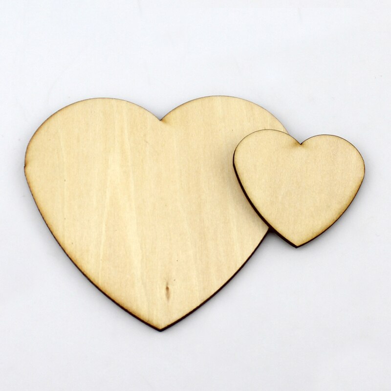 Heart-shaped wooden board DIY assembled heart-shaped pattern handmade puzzle decoration model peach heart board diy
