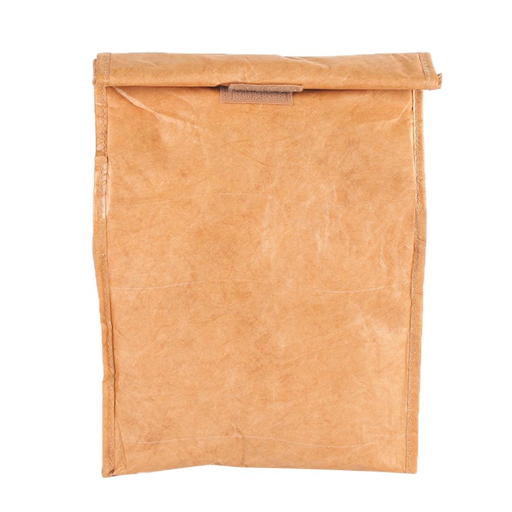 Lunch Bag Reusable Paper Cooler Lunch Bag Durable And Leak Proof Lunch Sack For Office And School #EO