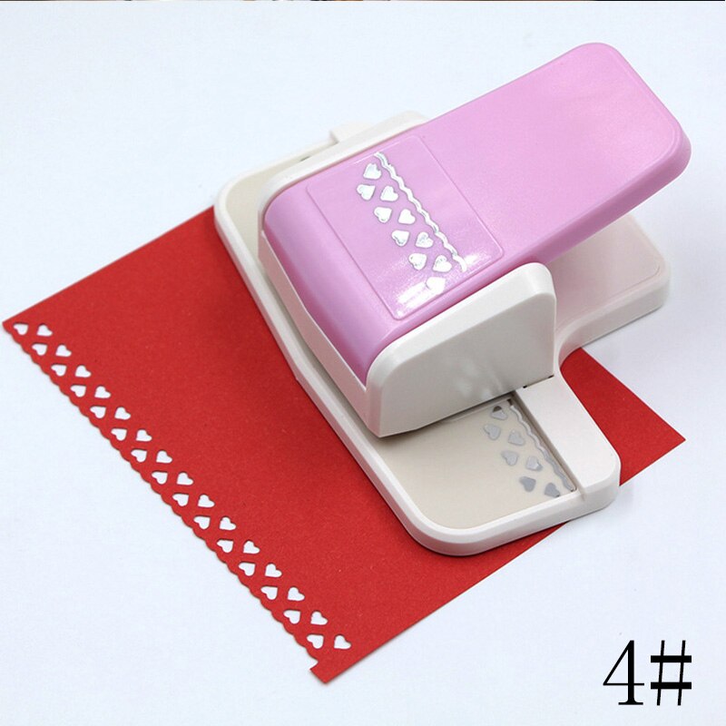 Punzones de borde , punzones de encaje decorativo, desplazamiento de bordes, perforación en relieve para tarjetas de álbum de recortes, SMD66, novedad: 04