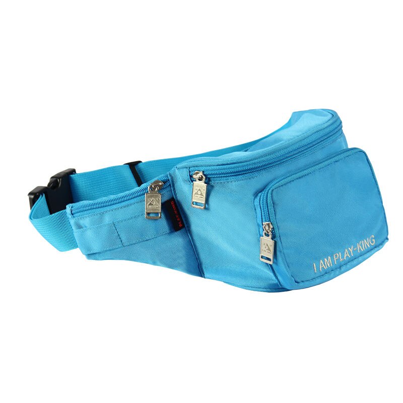 PLAYKING Functional bike bicycle light Waterproof Nylon Waist Bag Outdoor Sports Belt Bag Hiking Camping Turn Signal light