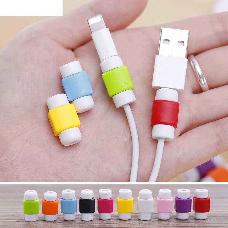 Mini USB Cable Protector Cord Protection Wire Cover For iPhone 12 11pro max xr Tablet Data Charger Earphone Line Protected Cover