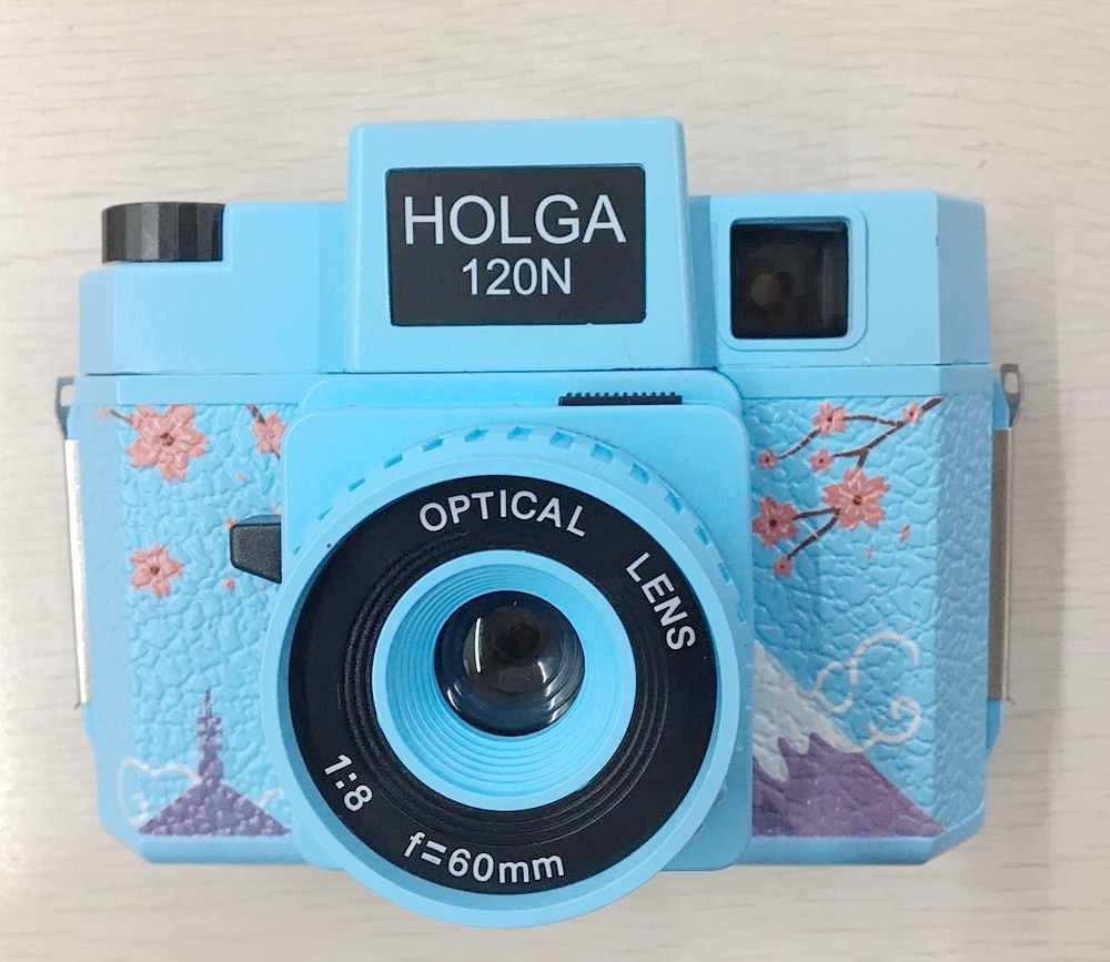 HOLGA 120 Mittel Format Kamera 120N Blau Japan begrenzt Auflage Lomo Kodak Fujifilm