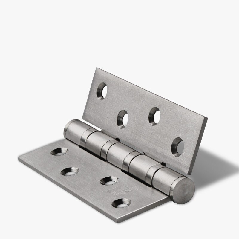 4-Inch Rvs Platte Opening Stille Lager Scharnier Voor Deur Indoor Deur Houten Deur Scharnier Voor Gemeenschappelijke Deur blad