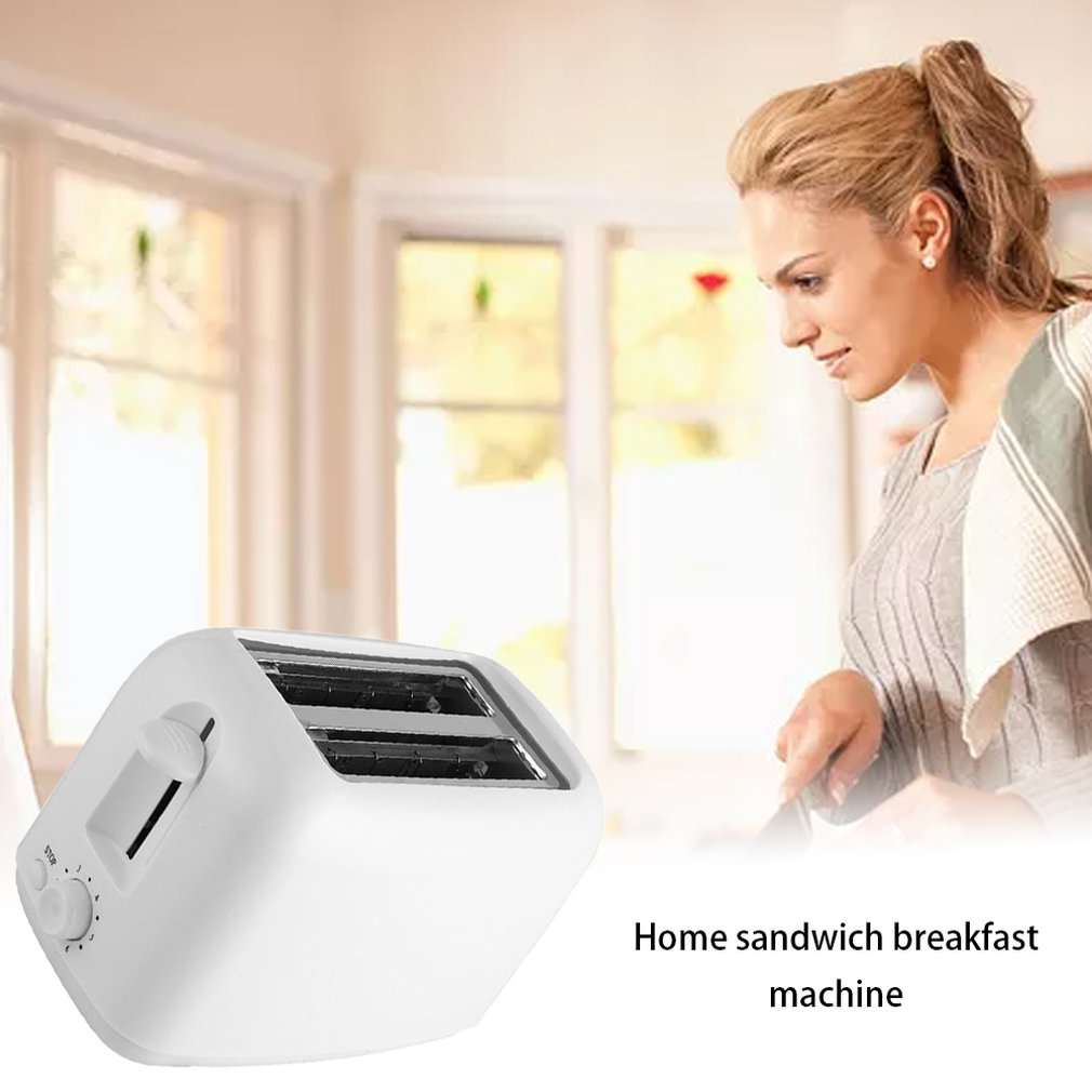 2 Slices Household toaster Automatic Fast heating bread toaster Household Breakfast maker Multifunctional 220V