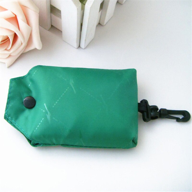 Draagbare opvouwbare boodschappentas nylon tassen dikke tas opvouwbare waterdichte ripstop schoudertas polyester opbergtas