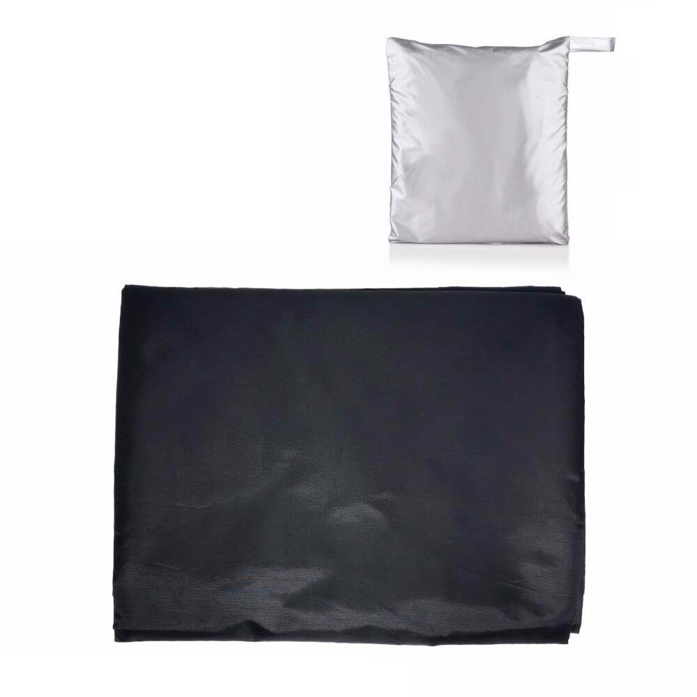 Universal Magnetic Car Windshield Covers Car Cover Snow Frost Winter Wind Protector Sun UV Rain Shade Cover Auto Car Accessory: Black