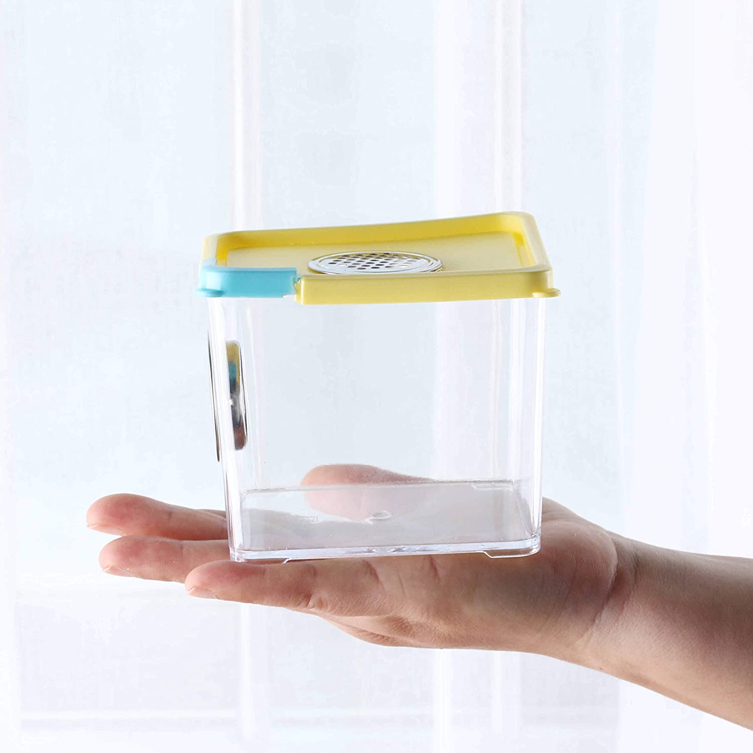 Insect Habitat Cage Butterfly Spider Mantis Bottle Frog Cricket Snail Box Bug Catcher Breathable Outdoor